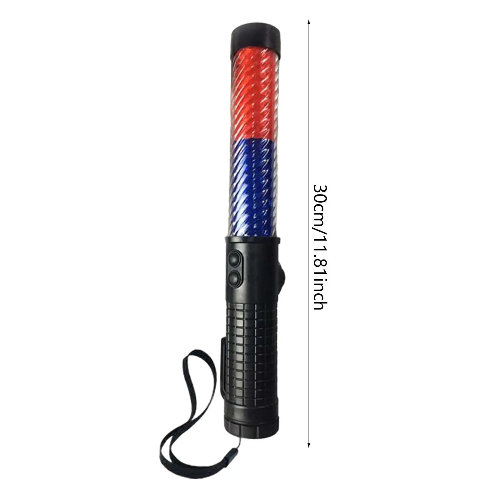 Rechargeable Traffic Control Stick Waterproof Traffic Light Bar Versatile Portable Handheld Signal Rod for Road Security Airport