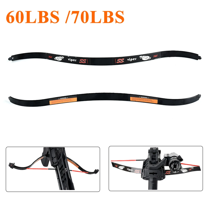 1pcs Archery Recurve Bow Limbs 6070lbs Right/Left Hand handle for