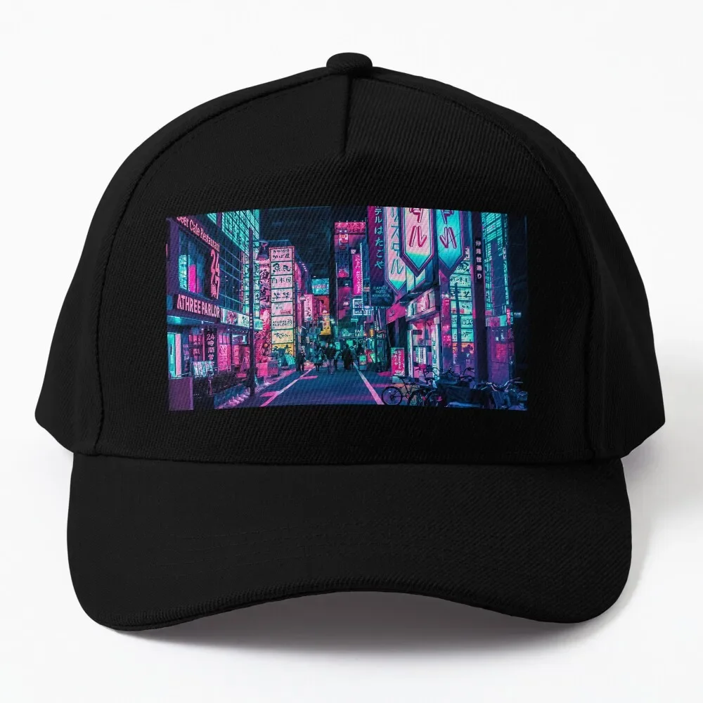 

Tokyo - A Neon Wonderland Baseball Cap Vintage hiking hat Men's Hats Women's