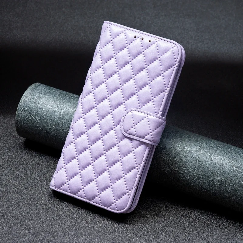 Elegant Magnetic Flip Leather Wallet Case with Fragrance Feature