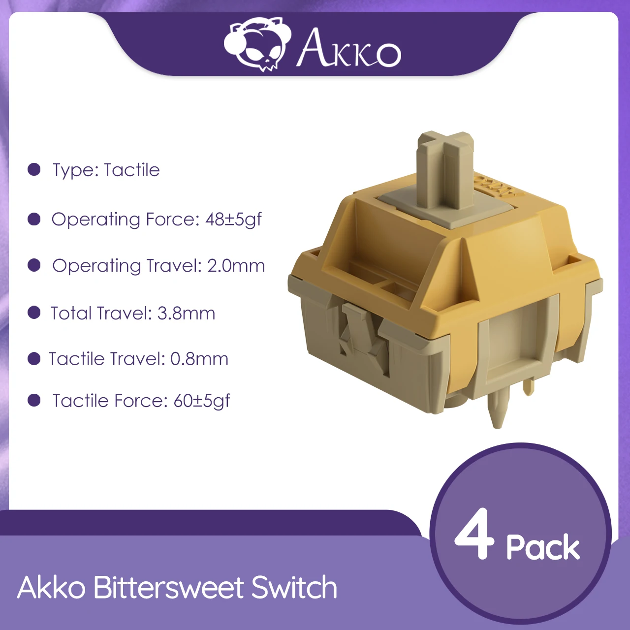 akko様 Akko 7th Anniversary RGB Wireless Gaming Keyboard; Cream