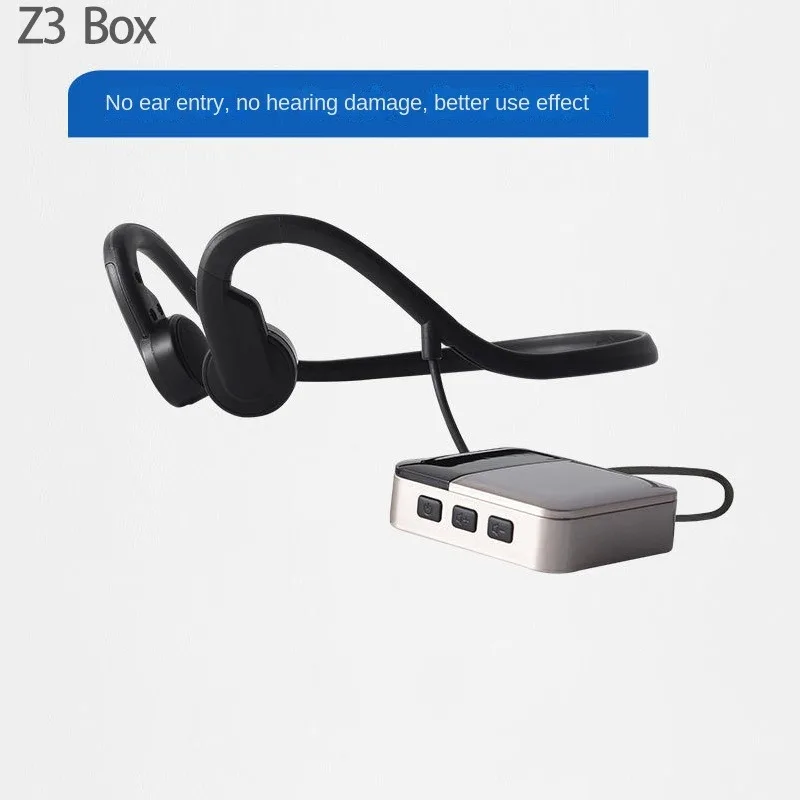 

Z3 Box Bone Conduction Hearing Aid Earphone Sound Collector Ear Noise Reduction 5.3 Bluetooth TV Earphones For Seniors