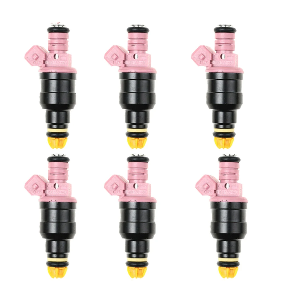6PCS New Fuel Injectors for BMW E36 328I E38 728I 728IL E39 528I Z3 2.8