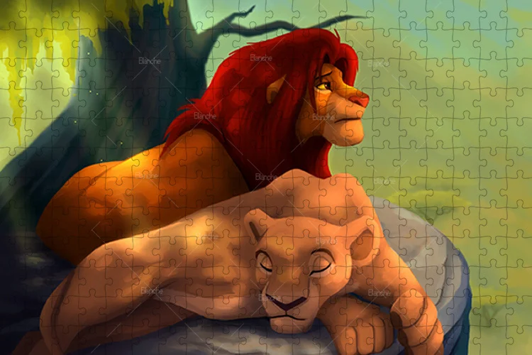 Le roi lion 🦁 - 1000 pièces 🧩 #puzzle #disney #pourtoi #foryou #fyp