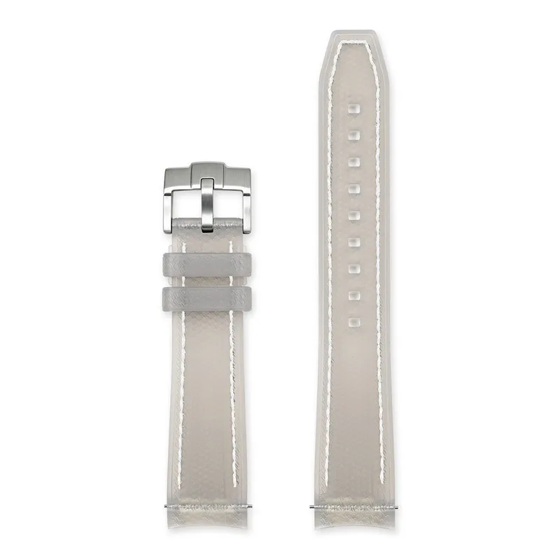 Sport Waterproof Liquid Silicone Watch Strap, Quick Release 20mm Band