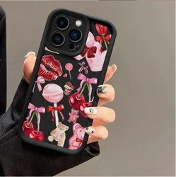 Lips Kiss Print Phone Case for Motorola E14(G04) (S24518)