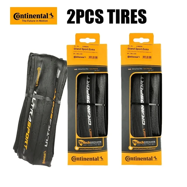 2PCS Tire Speed 700x25 Continental Grand Sport Race 700c Continental Tire  700x25 700x23 Road Bicycle Clincher Foldable Road Tyre