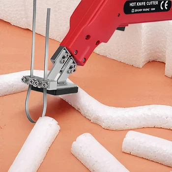 250W Taglierina elettrica per schiuma Coltello termico Coltello elettrico portatile per polistirolo Taglierina per utensili per scanalatura in polistirolo