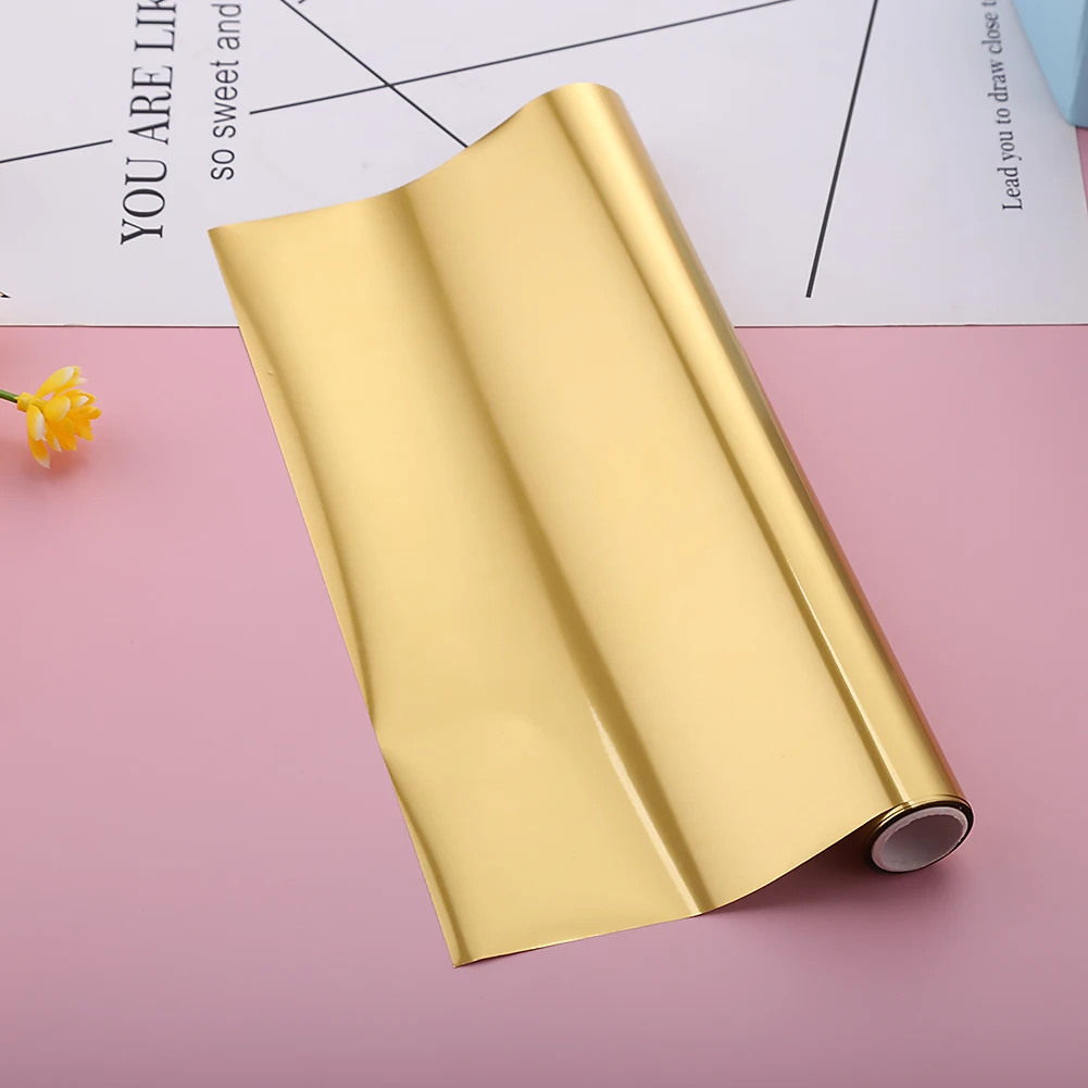 19.3cmx5m 핫 스탬핑 포일 종이 롤 홀로그램 열전사 DIY 공예용