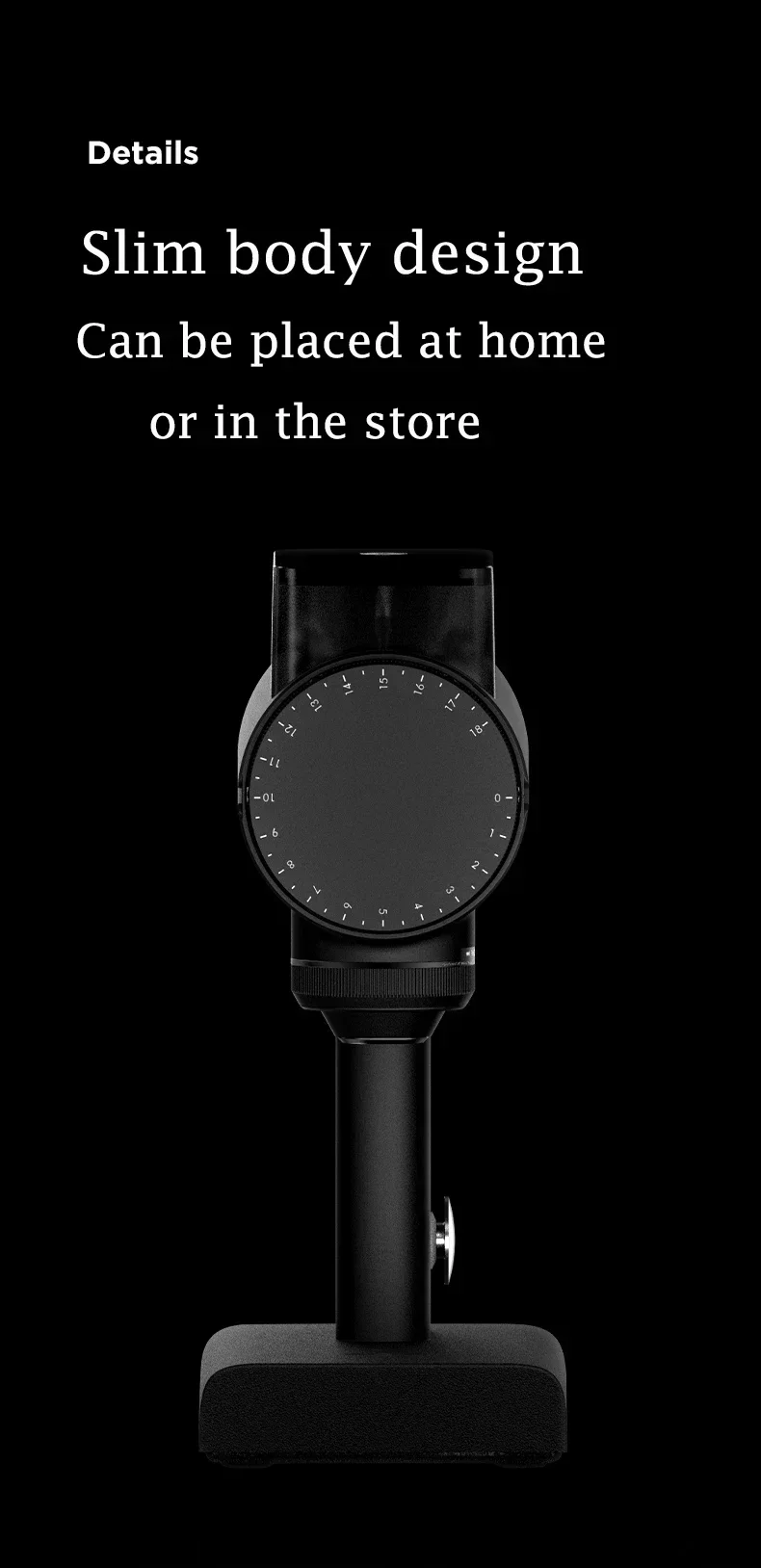 2024 Timemore 064S Electric Coffee Grinder 220V Fully Automatic Speed Adjustment Espresso Mill Household Coffee Grinding Machine