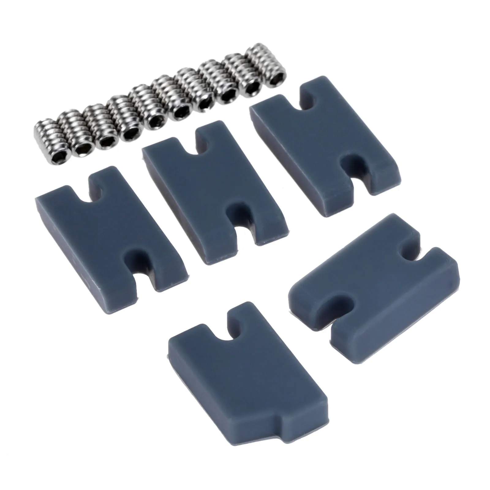 5Pcs Surfboard Tail Fin Mounting Converter Fin Box Fixing Compatibility Infills Kit Grub Screws Longboard Surfing Accessory