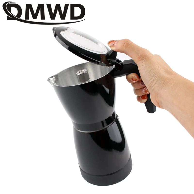 220V électrique espresso moka pot café percolateurs de café moka italien  220v cuisinière filtre d'outil percolator cafetiere