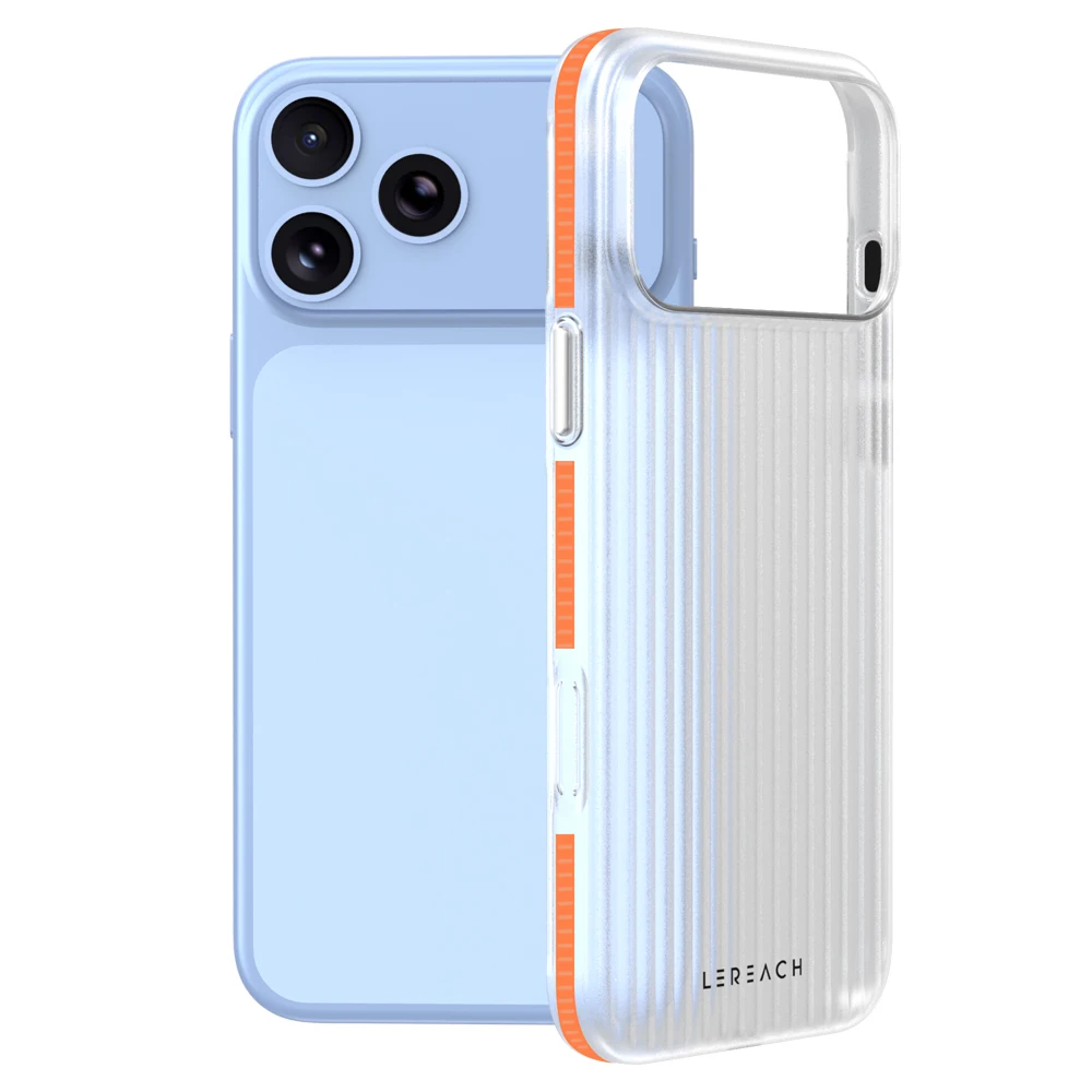 Lereach Corrugated Frosted Phone Case with Double-Side Anti-Slip Strips