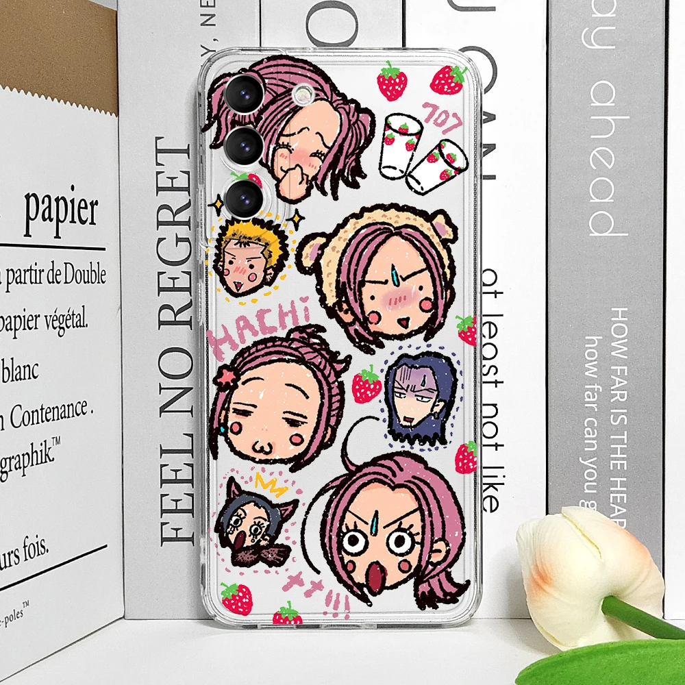 Cute Cartoon Anime Oosaki Nana Shockproof Clear Soft Phone Case