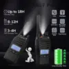 BAOFENG BF-88ST Pro Walkie Talkie, Upgraded Long Range Rechargeable License-Free PMR446 Two Way Radios with LCD Display,4 Pack 2