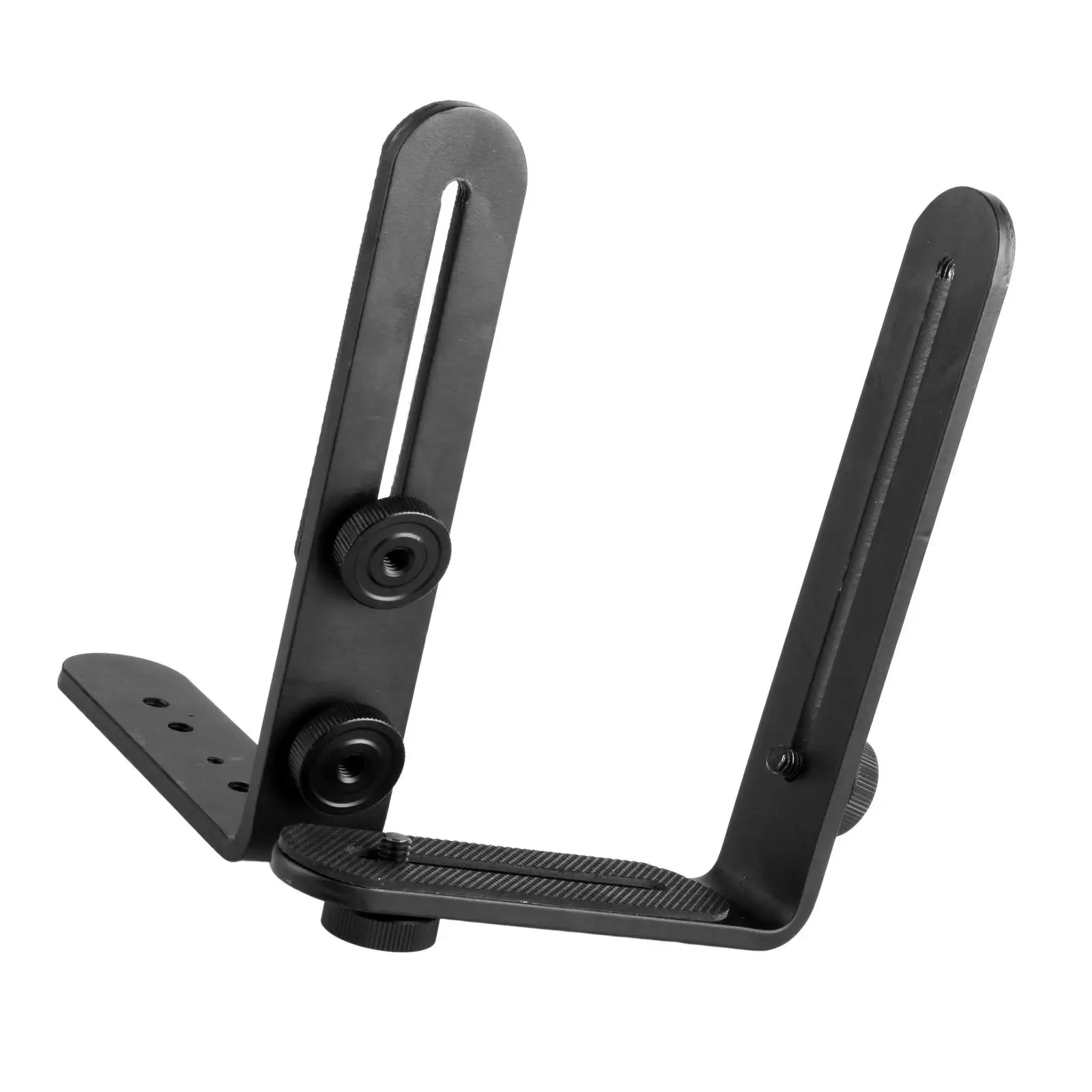 Dual-L-Shape-Camera-Flash-Bracket-Softboxes-Backgrounds-Microphone ...