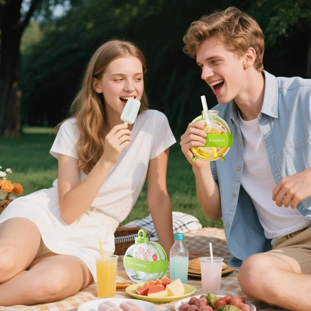 Water Bottle Ice Cube Mold Multiple Grids