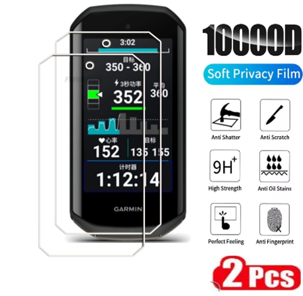 2-Pack HD Soft Hydrogel Film Full Protective Screen Protector Cover