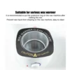 10pcs Wax Warmer Collar Wax Heater Protective Accessory Hair Removal Wax Strips Waxing Machine Cleaning Protection Paper Pads 6