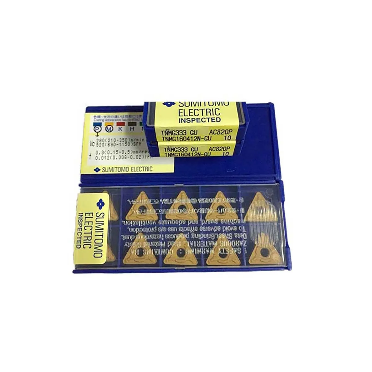 

SUMITOMO 100% Original TNMG TNMG16 TNMG160412N GU AC830P TNMG160412R HM AC820P Medium Carbide Turning Inserts