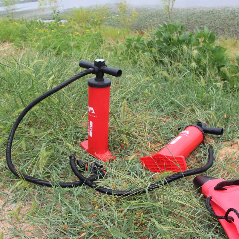 Pompa Gonfiaggio Alta Pressione LIZHOUMIL - Per Gommoni, Kayak, Fino A 14.5 PSI, 5 Bocchini - Foto 6