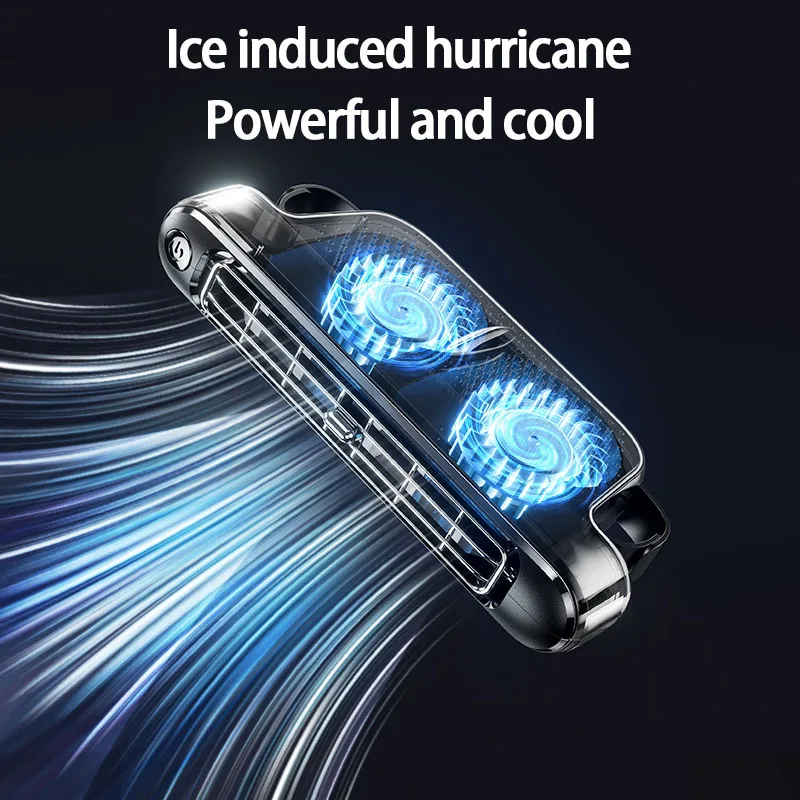 For Tesla Model Y & 3 2020-2025 USB Car Cooling Fan for Backseat 3 Speeds Portab