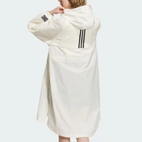 Adidas officiel véritable nouveau NEO femmes à capuche Simple ample Long manteau IK7648 3