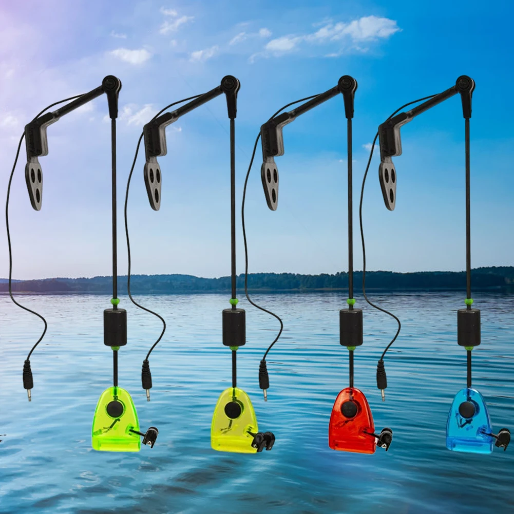 Super Stick Fishing Bite Indicators & Alarm Set - Includes Drop-Off Swingers & Hangers For Carp Fishing 3 thumbnail image