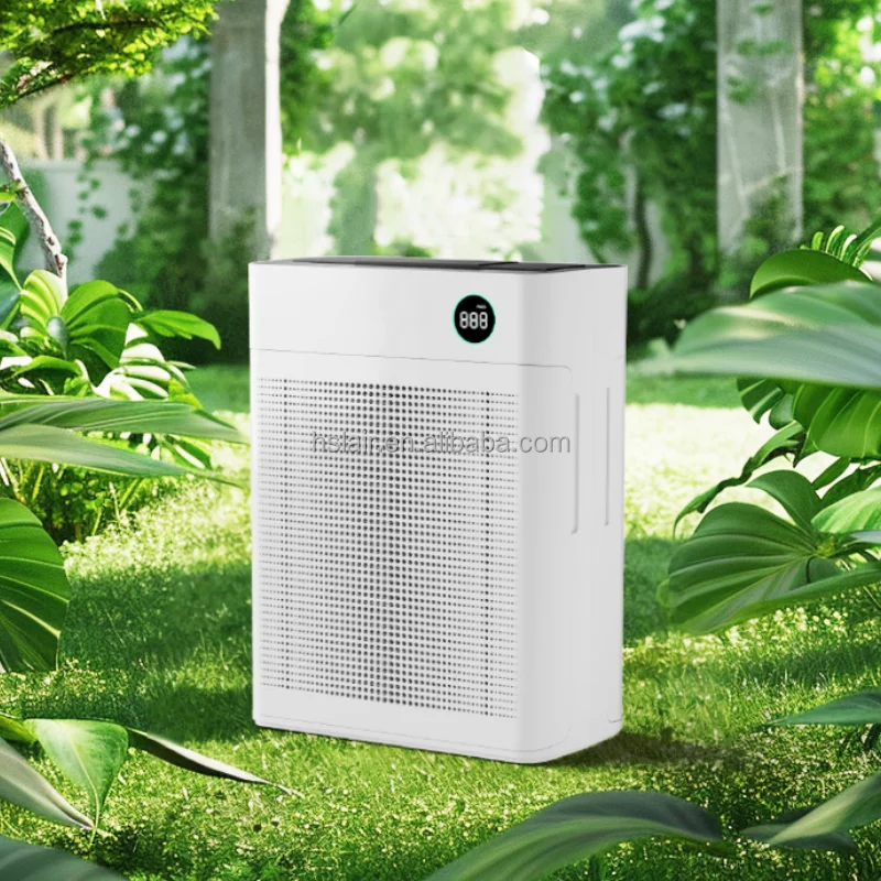Tuya Wifi air Purifier for Large Room air Cleaner Remove Smoking Portable Pet Hepa Filter Uvc Smart Home air Purifier for Pets