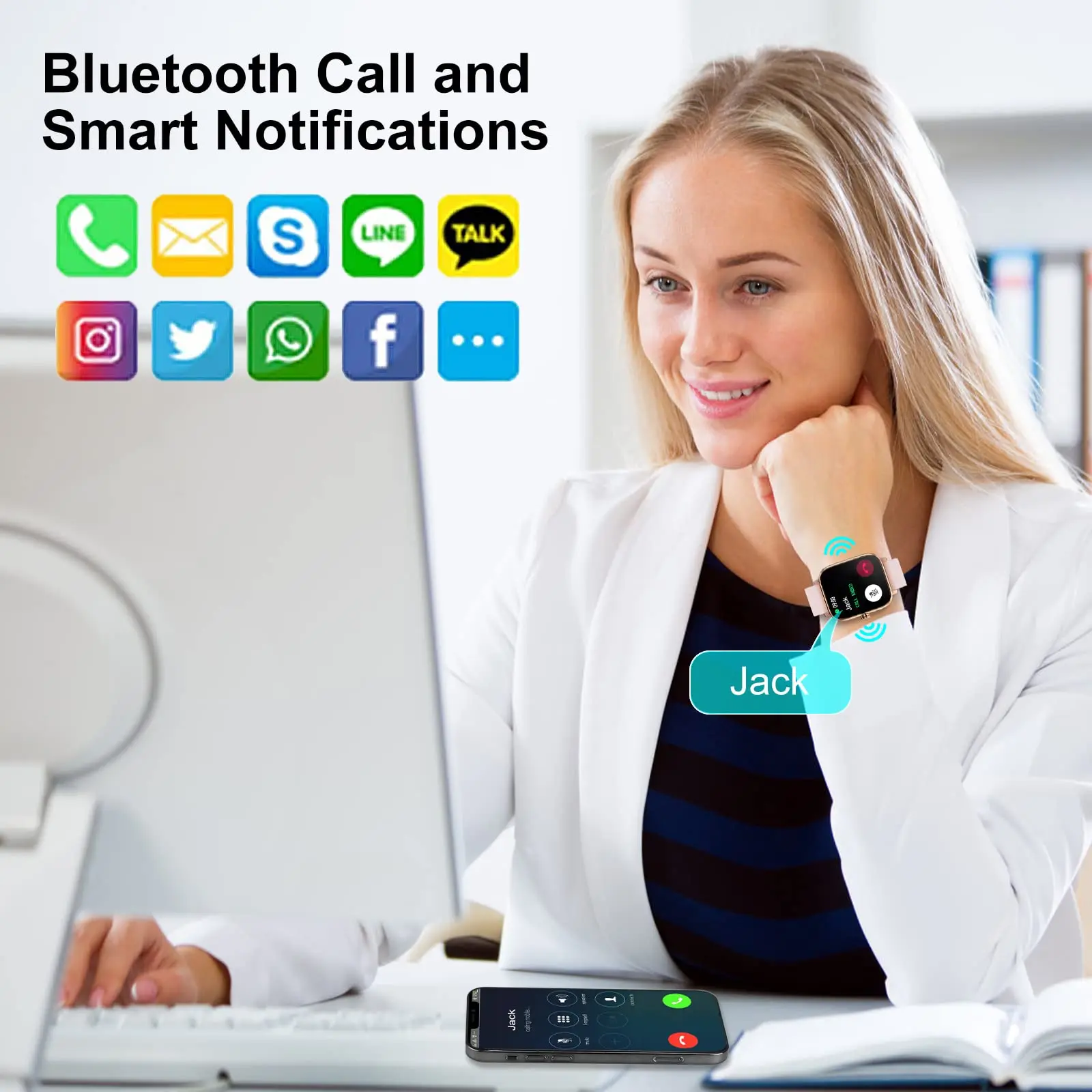 KESHUYOU ȭ Ʈ ġ IP67   DIY ̾  Smartwatch  ڵ  ȵ̵ iOS ȭ