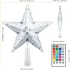 Christmas Tree Topper Star Light Decor 16 Color Changing Remote Controller Multicolor LED Christmas Star USB Powered Xmas Gift 5