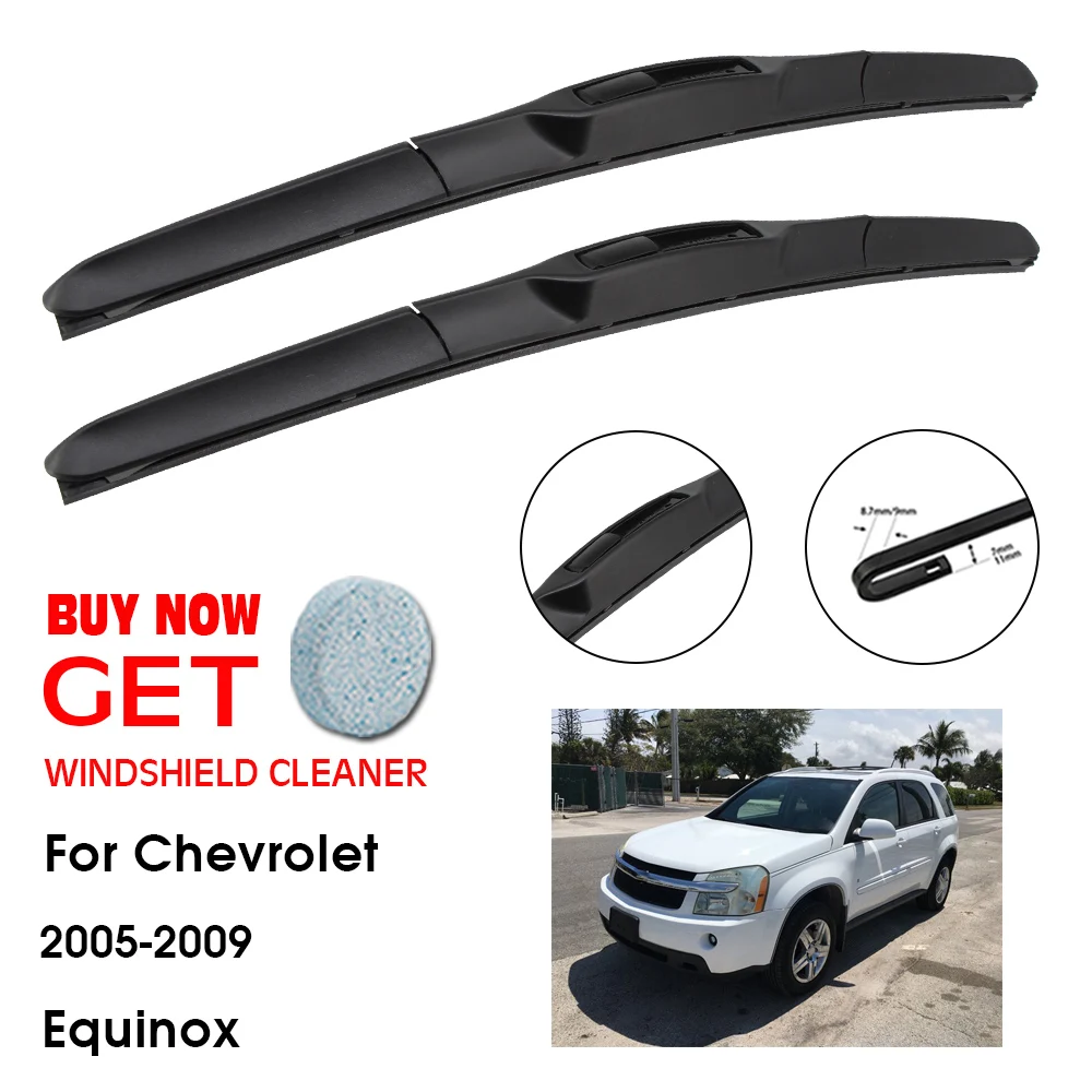 

Car Wiper For Chevrolet Equinox 24"+19" 2005-2009 Front Window Washer Windscreen Windshield Wipers Blades Accessories