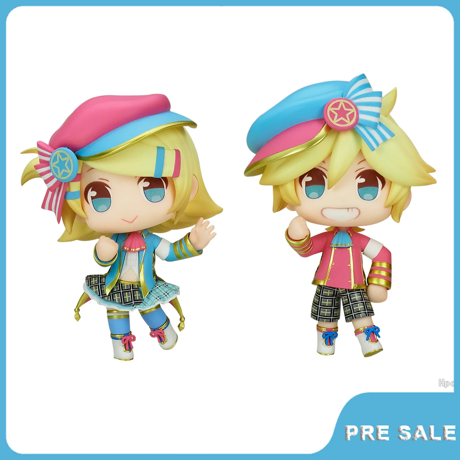 

Pre Sale Anime Hatsune Miku Action Figure Kagamine Rin Kagamine Len Original Hand Made Q Version Toy Collection Gifts