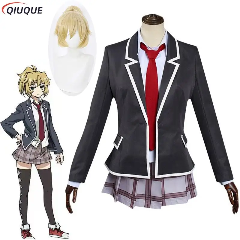 Tenkuu Shinpan High-Rise Invasion Mayuko Nise Cosplay Costume