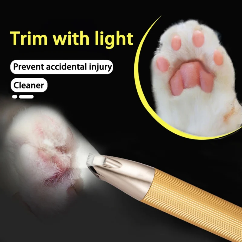 Grooming Cat Clippers Paw Perfect Pet Hair Trimmer Nail Grinding