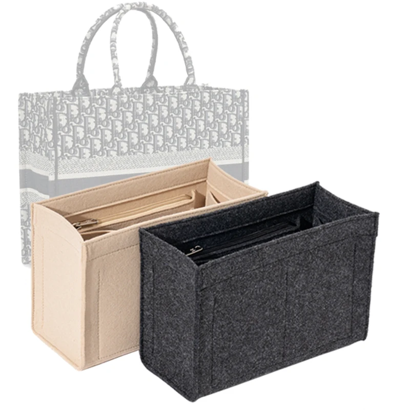 Bag Organizer for Dior Book Tote Medium - Premium Felt (Handmade/20 Colors)  : Handmade Products 