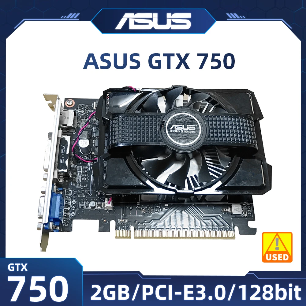 ASUS-Graphics-Card-Original-GTX-750-2GB-128Bit-GDDR5-Video-Cards-for ...