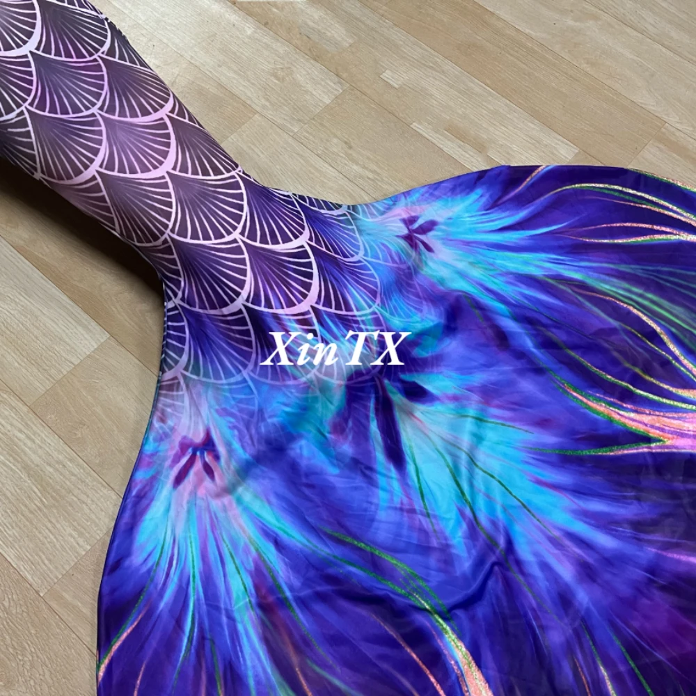 子供と大人のためのマーメイドテール水着,取り外し可能な水着