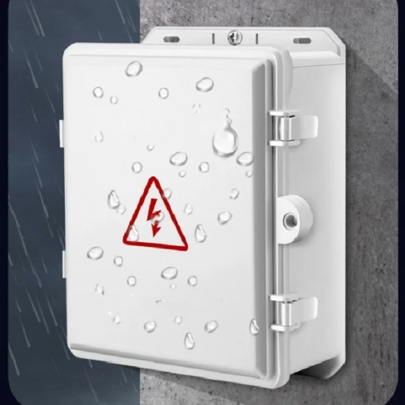 Monitoring Equipment Outdoor Waterproof Box Power box Electrical Enclosure Case ABS Plastic Waterproof Sealed Junction Wire Box junction box