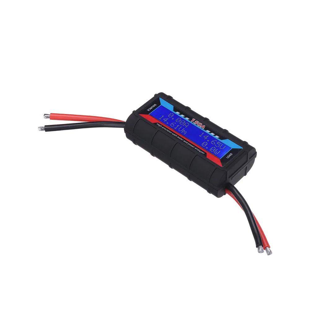 Power Meter Socket Voltage Current Meter Power Meter Watt Meter Reusable 150A Digital Replacement Electrical Motor LCD Screen Power Analyzer Voltmeter Ammeter Backlight