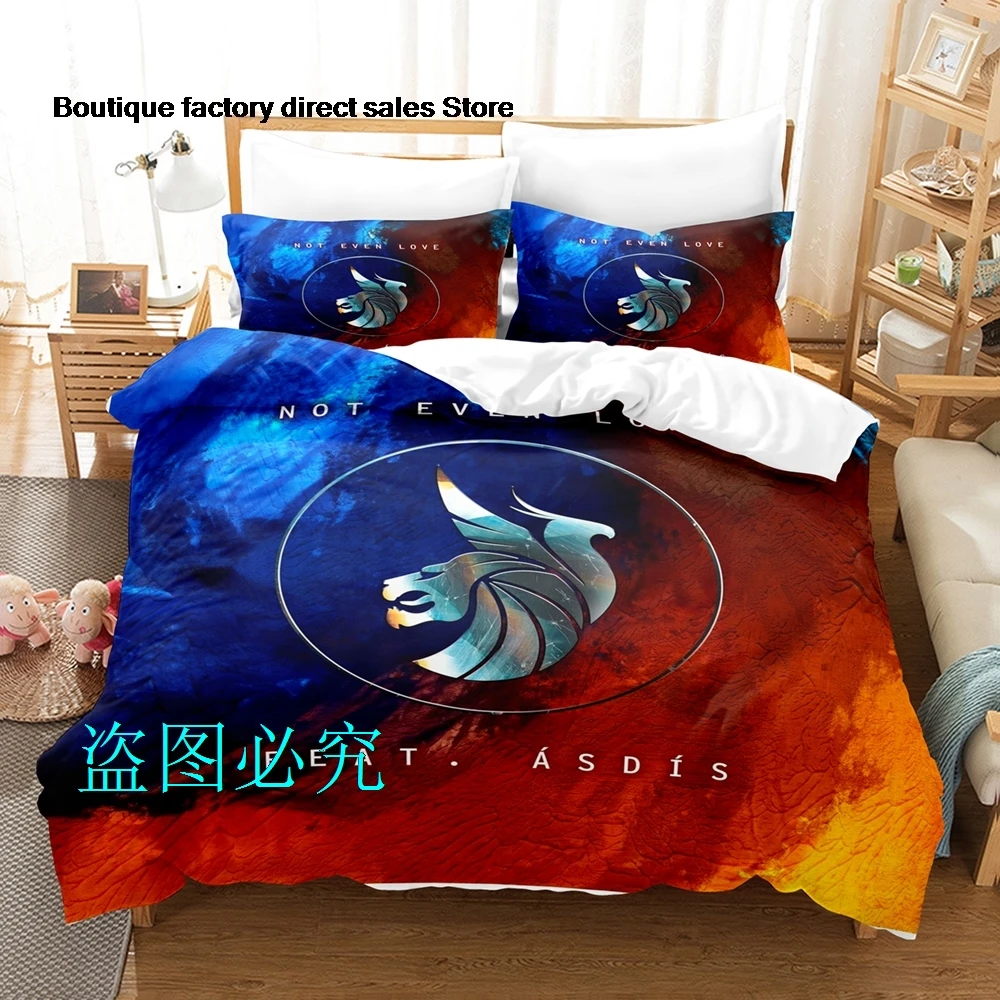 HOT Seven lionsBedding Set Single Twin Full Queen King Size Bed Set Aldult Kid Bedroom Duvetcover Sets 3D Anime Bed Sheet Set 3