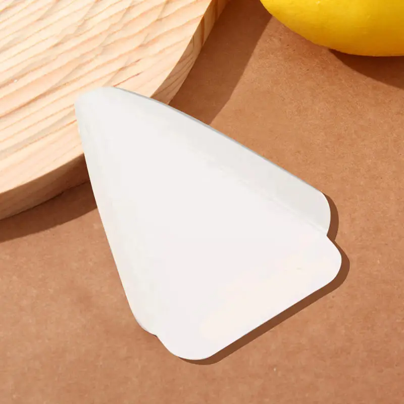 50Pcs Square Triangle Mousse Cake Boards Set Base Disposable Paper Cupcake Tray Fashion Decoration Tools