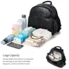 Soboba Large Capacity Solid Diaper Bag with Backpack Straps for Fashionable Mothers – Waterproof Nappy Changing Bag 3