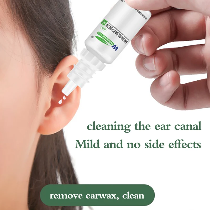 10ml Ear Drops Sodium Bicarbonate Earwax Cleaner Liquid Acute And
