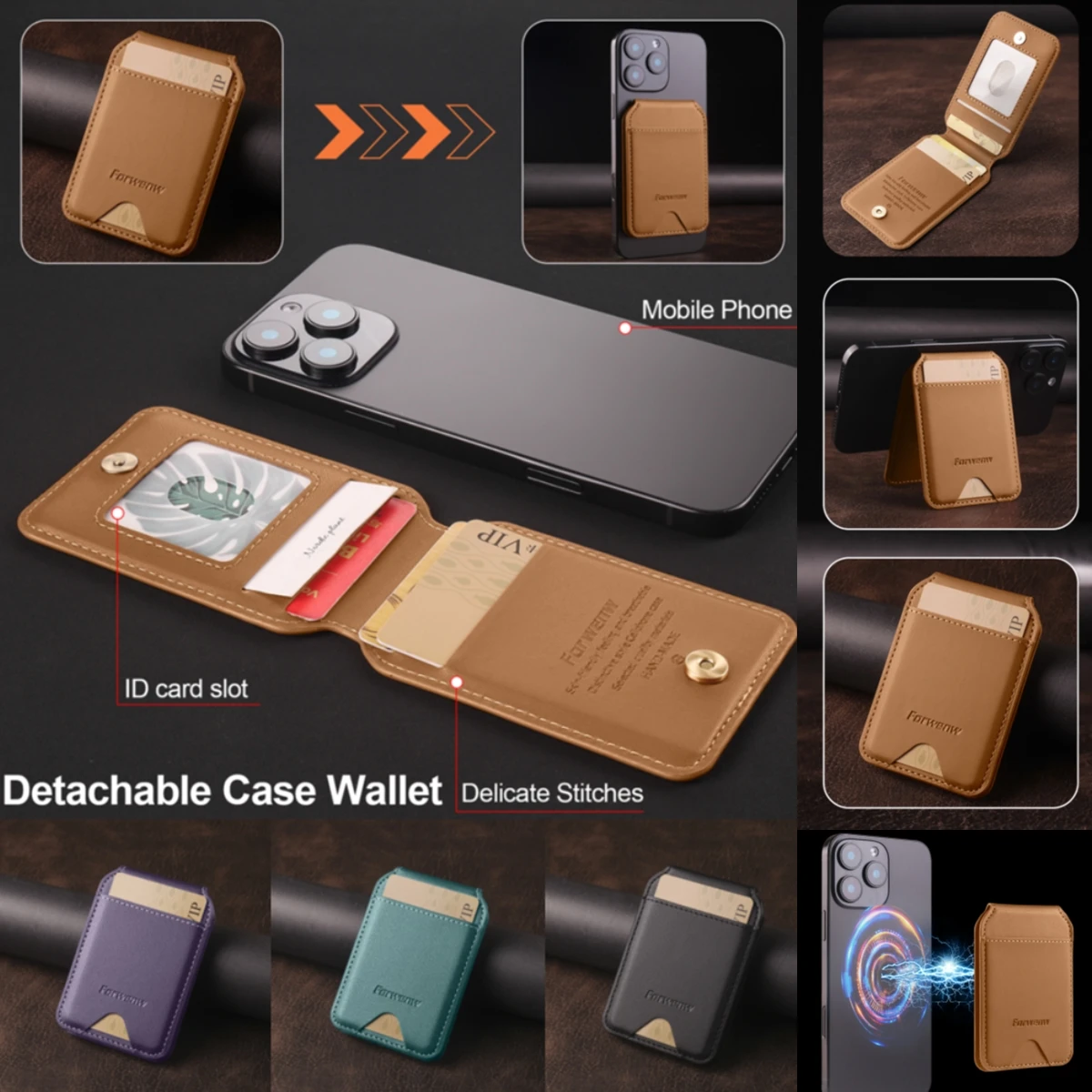 Premium Card Holder Wallet - Stylish & Secure
