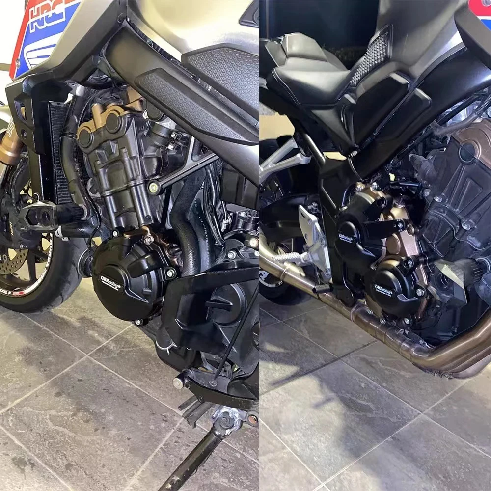 Engine Cover Set Protection Cover Engine Guard For HONDA CB650 2014- CB650F CBR650F CB650R & CBR650R