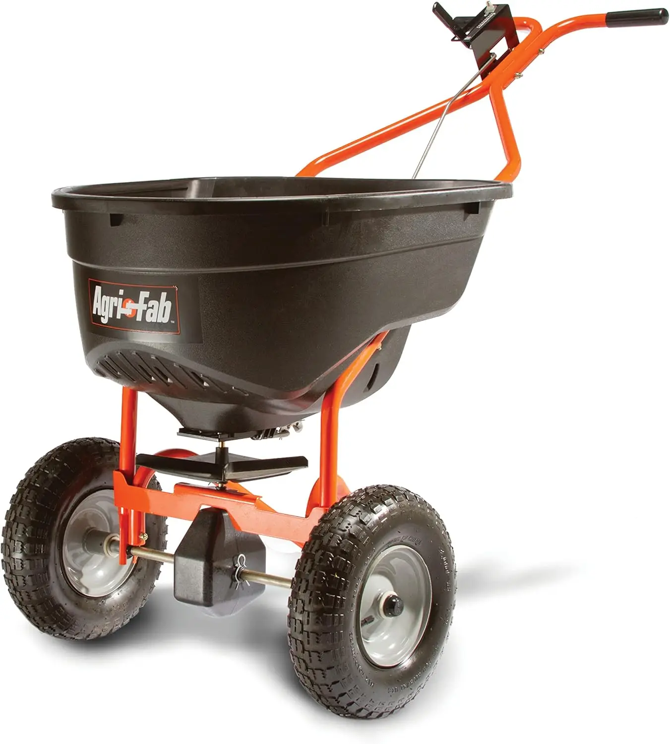 Push Broadcast Spreader, 130-lb Capacity