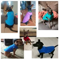 Vêtements chauds en polaire pour chiens, veste pour animaux de compagnie avec anneau en D, pour petits chiens et chats, costumes pour bouledogues français, manteau pour chihuahua 5