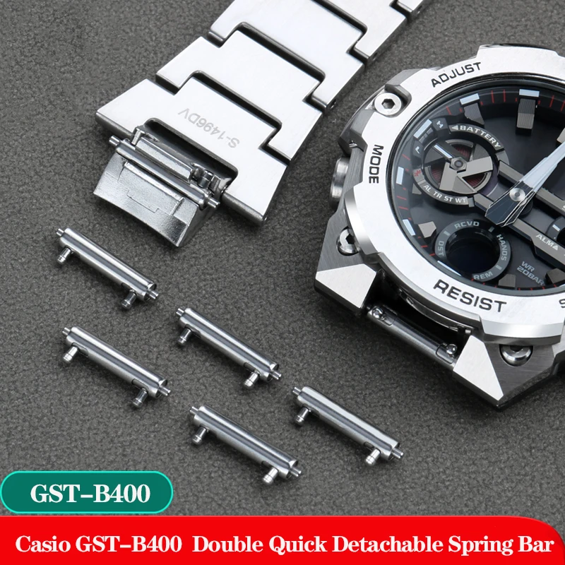 14mm-Precision-Steel-Connect-Rod-Casio-GST-B400-Watch-Connecting-Shaft ...