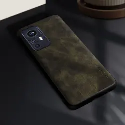 Elegant Premium PU Leather Protective Case - Stylish and Durable Cover for Xiaomi 12T Pro (Green)